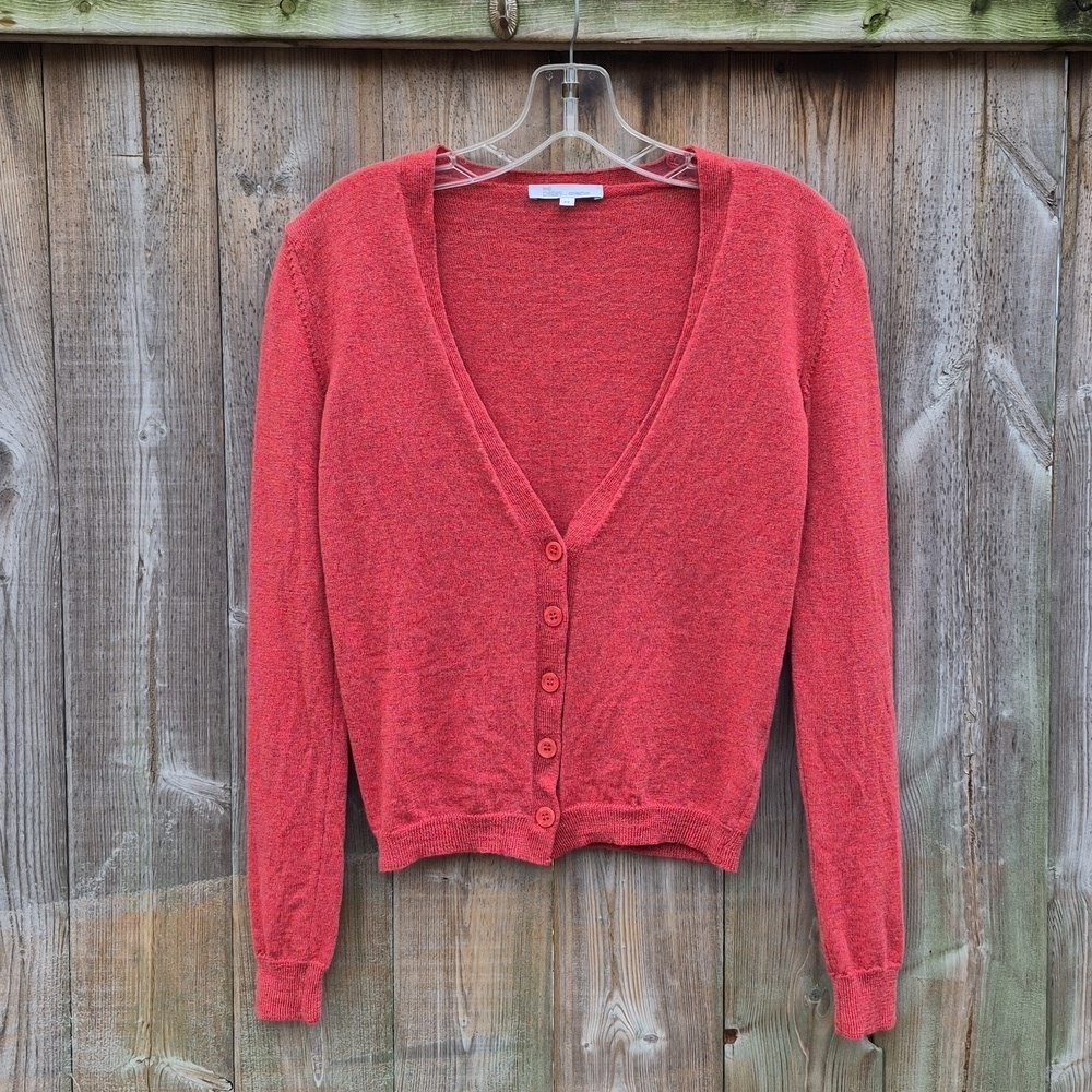 Les Petites Collection Size Medium Cardigan 100% Wool
